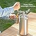 TMCRAFT 128oz Mini Keg Growler, Pressurized Stainless Steel Home Keg Kit System with Updated Co2 Regulator Keeps Fresh and Carbonation for Homebrew, Craft and Draft Beer