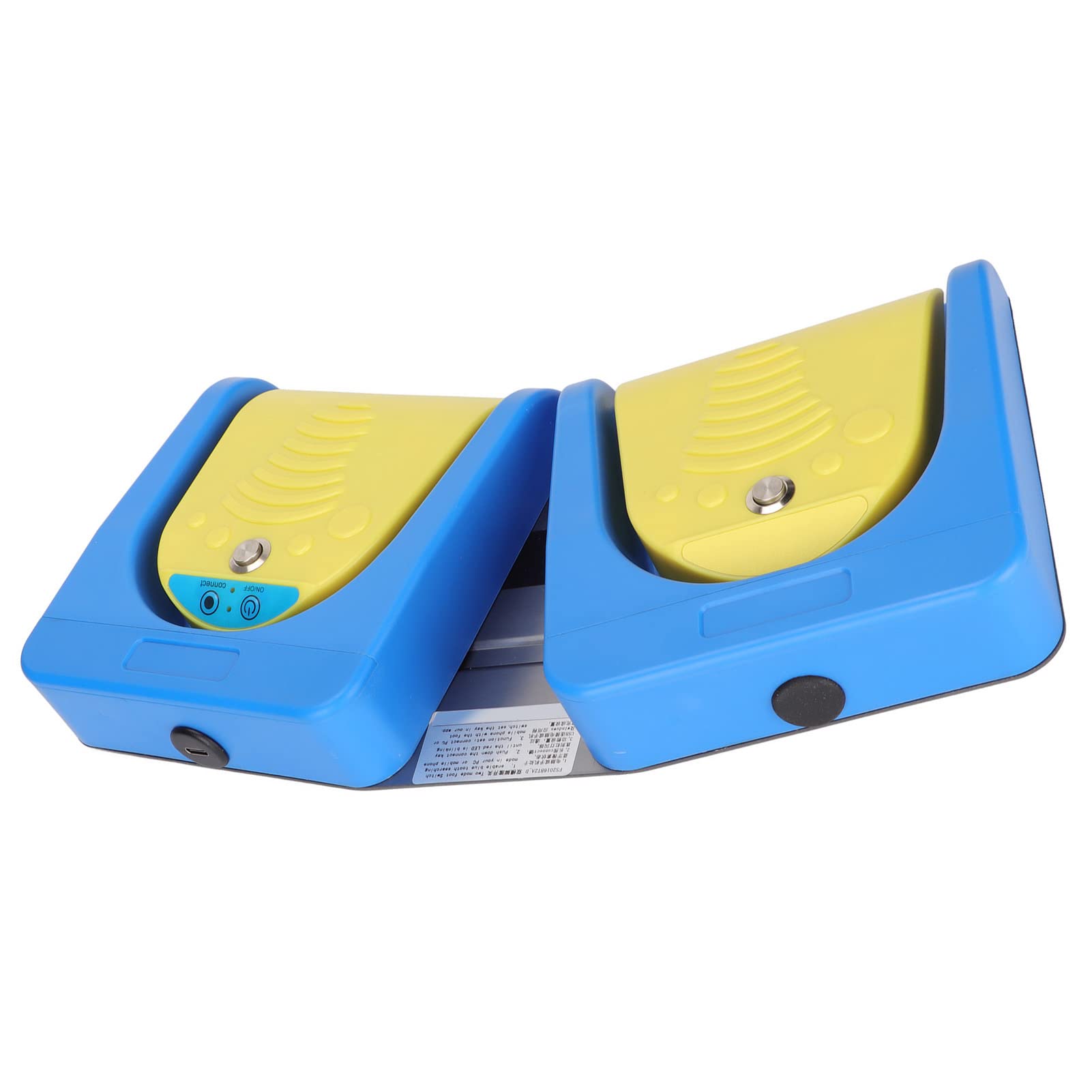 Mechanisches USB-Fußpedal, 2 Positionen, 4 Tasten, Doppelschalter, Programmierbare Tastatur Zur Instrumentensteuerung, Kabellose Verbindung, ABS-Material