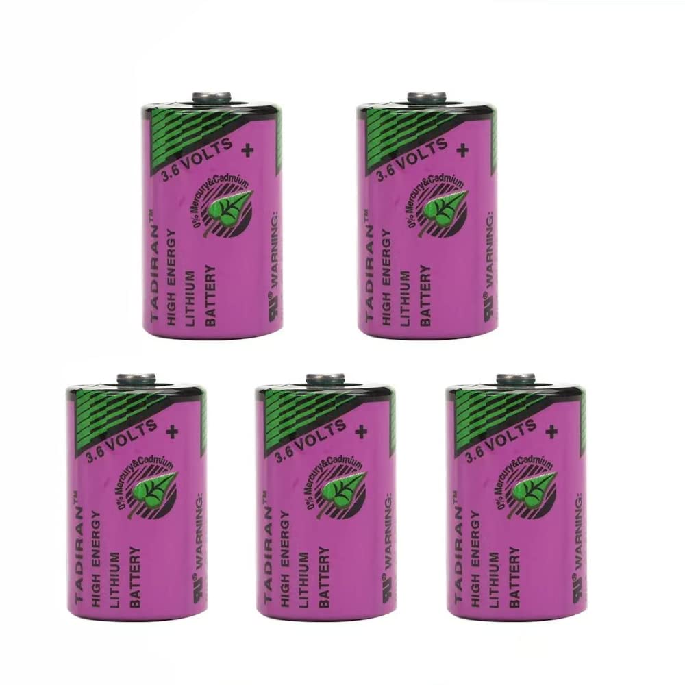 5pcs TL-5902 1200mAh 1/2 AA 3.6 Volt Lithium Battery for Tadiran TL-5902/S