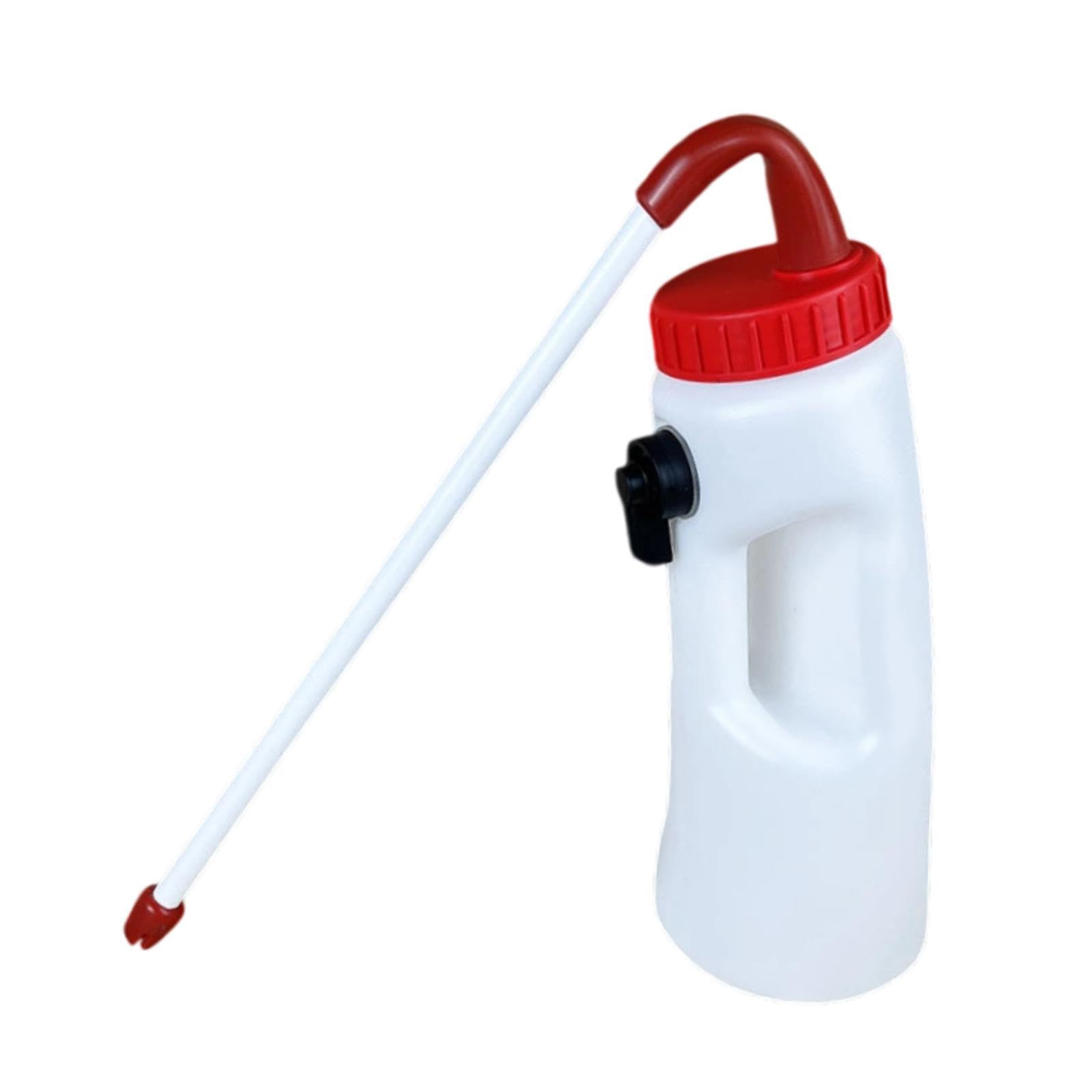 perfk Mangiatoia per vitelli, per Mucche, mangiatoia per Animali da Fattoria, per vitelli con Maniglia per mangimi per Bestiame, 2.5 L