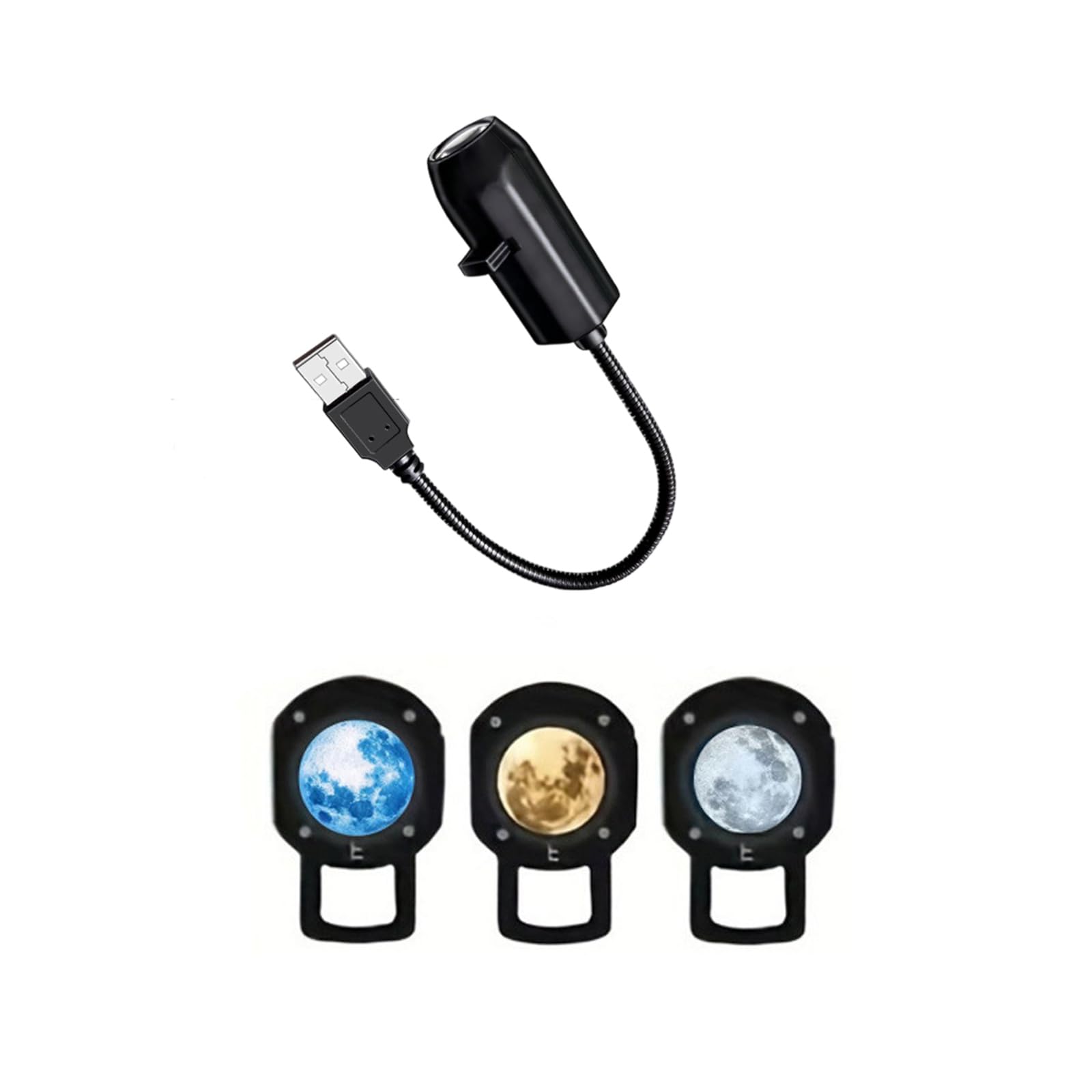 hogtnd 360 Rotating Planet Projector Lamp for Bedroom and Living Room Atmosphere Lighting Room Wall Decoration Easy to Use Planet Projection Night Lamp