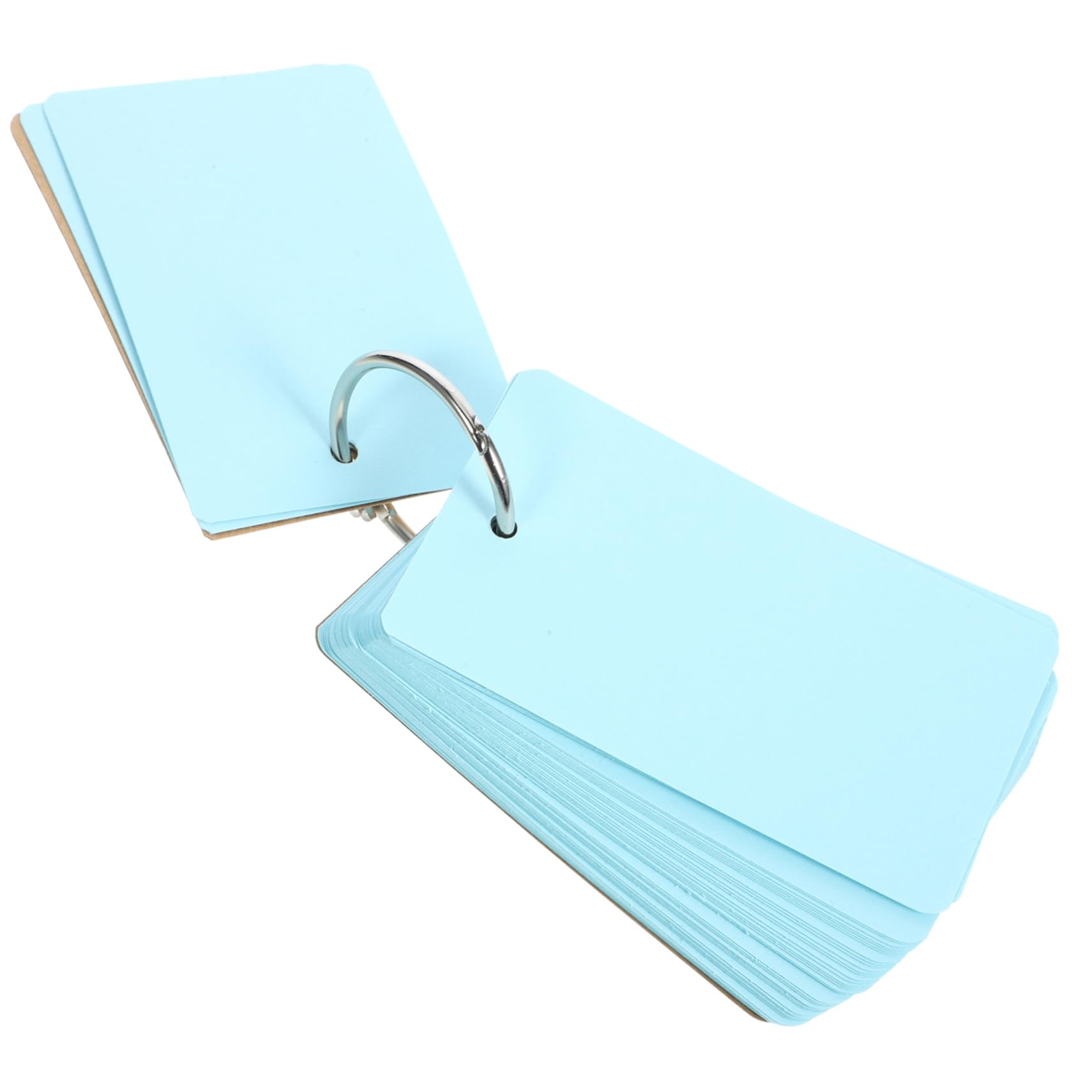 ERINGOGO Blank Cards for Flash Card Making 400 Count Memo Cards Ring for Diy Educati