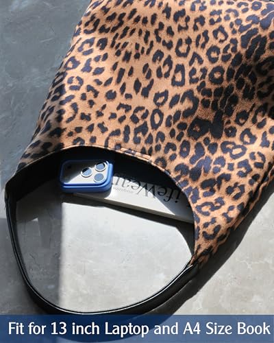 Bolso Tote Leopardo para Mujer con Cierre Magnético miniatura 6
