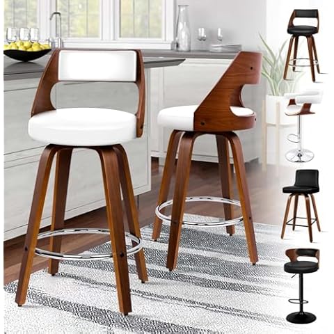 ALFORDSON Adjustable Bar Stools Set of 2 Cover