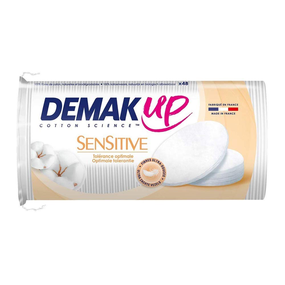 Demak'Up Sensitive Set of Cotton Wool Pad - 48 pads