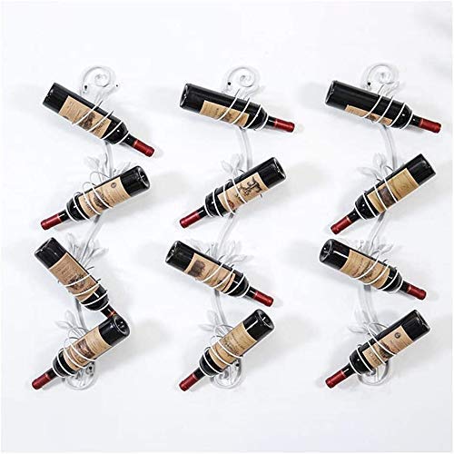 Soporte metálico para 4 botellas miniatura 3