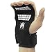 Meister Elite Leather Weight Lifting Grips w/Gel Padding (Pair) - Small/Medium