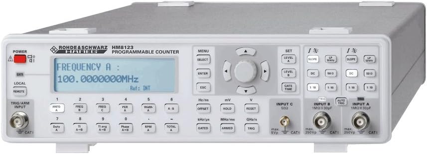 Rohde & black HM 8123 Hameg Counter, 3 GHZ
