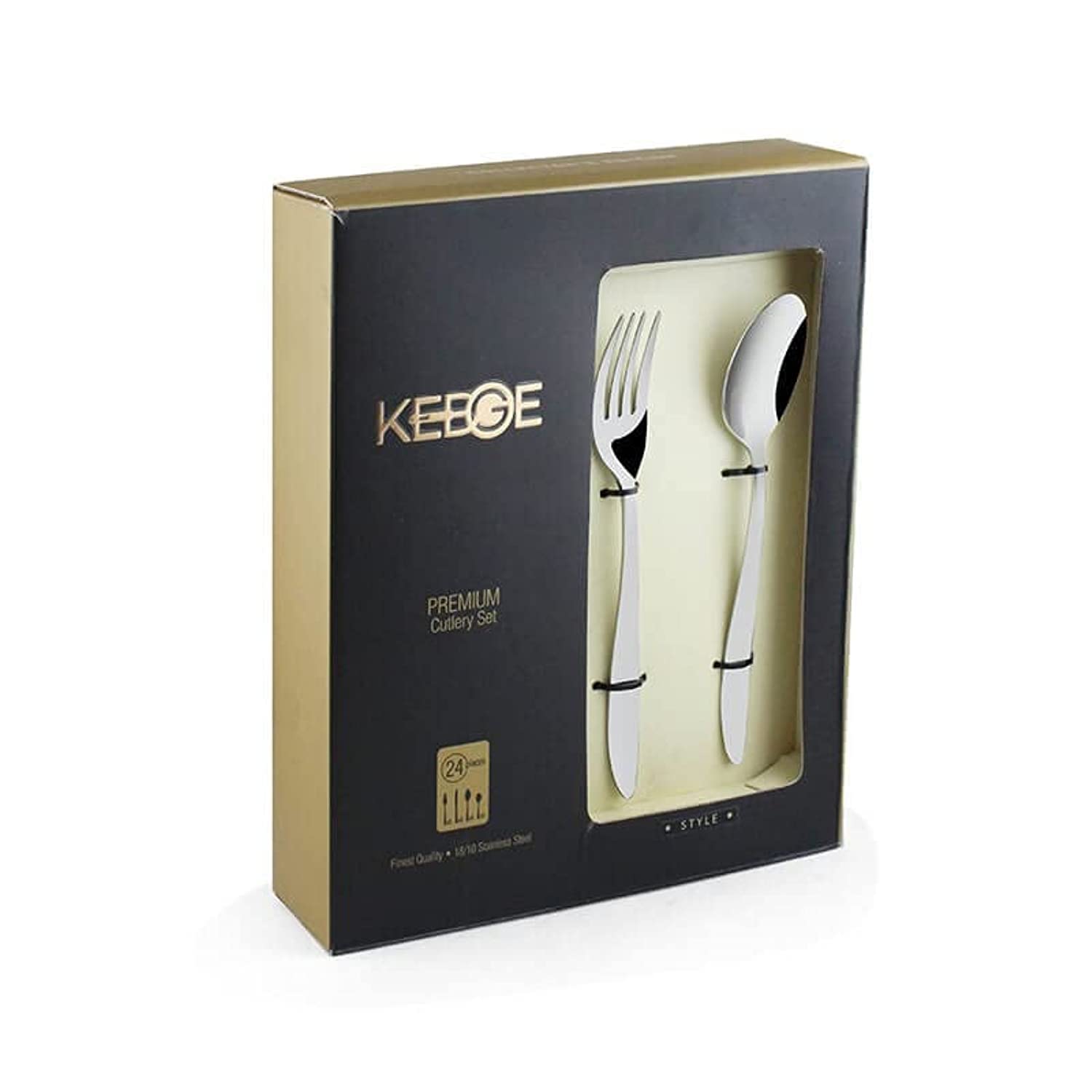 Kedge Style Cutlery Set 24 Pieces