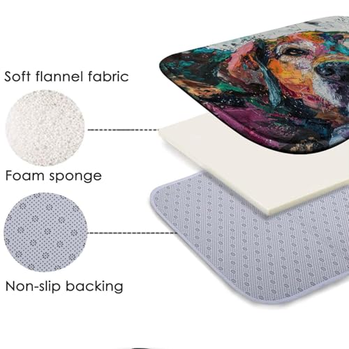 Tapis de bain lavable en machine antidérapant taille L - 6