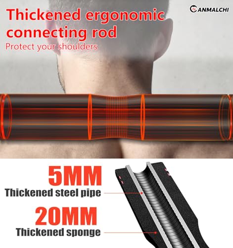 Verstellbar Gewichte Hanteln Set 15KG 20KG 30KG Indoor Workout Schwarze Hantelset Langhantel Perfekt für Bodybuilding Fitness Gewichtheben Training Heimfitnessgeräte – Bild 4