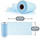 com-four® 150x Putztücher auf Rolle - Reinigungstücher für Küche, Bad und Haushalt - Mehrzweck-Lappen in DREI Farben - Putzlappen (0150 Blatt - 20x40cm - 3 Farben)