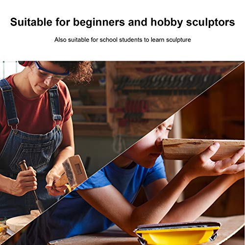 Wood Carving Knife Kit Eenvoudig te bedienen voor grotere objecten Carving Woodworking Tool Art Craft Snijden… - Image 6