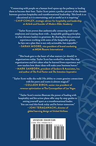 Lead With Hospitality: Be Human. Emotionally Connect. Serve Selflessly. #TOP1