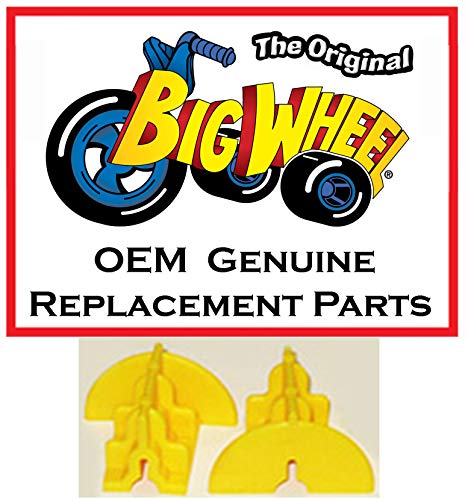Wheel Drive Inserts The Original Classic Big Wheel, Replacement Parts, Set of 2 Wheel Inserts, Yellow