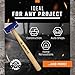 Warwood Tool Double-Faced Small Sledge Hammer - Tools for Home Improvement - Tools & Home Improvement - Made in the USA