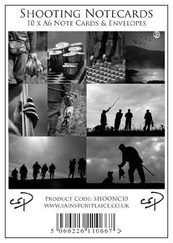 10 Shooting Notecards with envelopes by Charles Sainsbury-Plaice