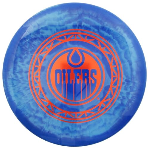Prodigy NHL 2023 Heritage Classic Collection Team Logo 500 Spectrum PA5 Putter Golf Disc, 170-177g, Edmonton Oilders