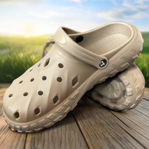 KEMISANT Men Clogs-Comfortable Mules Sandals Watershoes for Men Women Cushioned Footbed Arch Support-Lightweight EVA2
