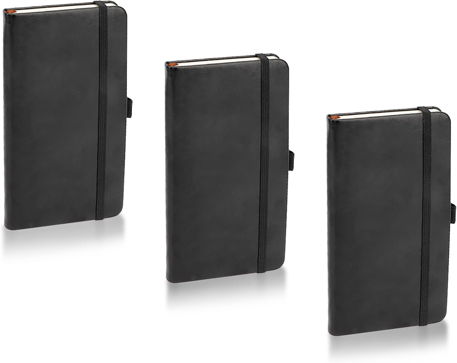 HUHALLI Note Books A6 Notebooks For Work Journaling Notebooks Small Notebook Notepad Pocket Notebook Leather Journal Mini Notebook Note Pads Composition Notebook Work Notebook