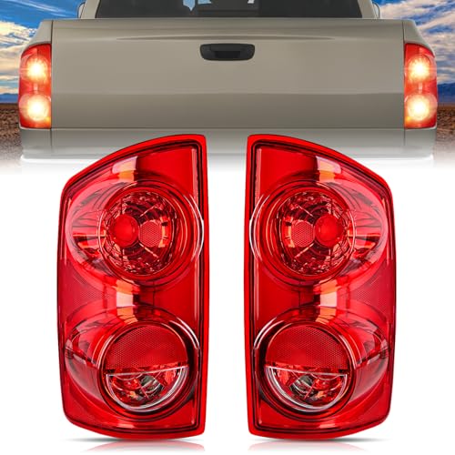 Image of Nilight Taillight Assembly Compatible with 2007 2008 Dodge Ram 1500