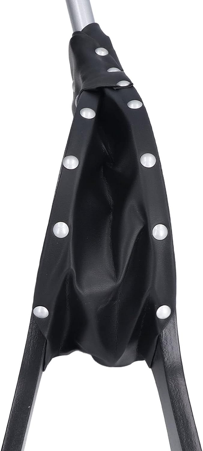 Wood Fireplace Blower, Wooden Bellows Black, 16.9 Inch - Easy Smoke Discharge, Ergonomic Design, Perfect for Barbecue and Indoor Fireplaces