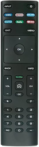 Nuevo reemplazo de control remoto para Vizio Smart LED LCD TV PQ65-F1 PQ75-F1 V405-G9 V435-G0 V436-G1 V505-G9 V555-G1 V556-G1 V605-G3 V655-G9 V6566