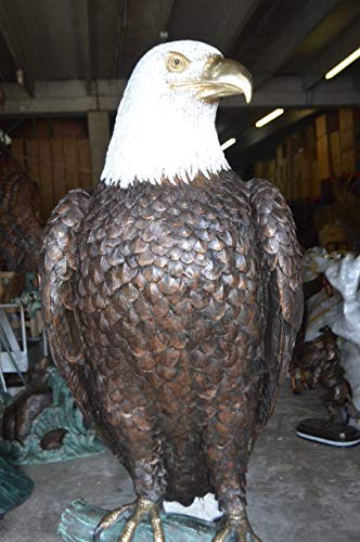 Estatua de Águila Gigante en Bronce de 74 pulgadas miniatura 3