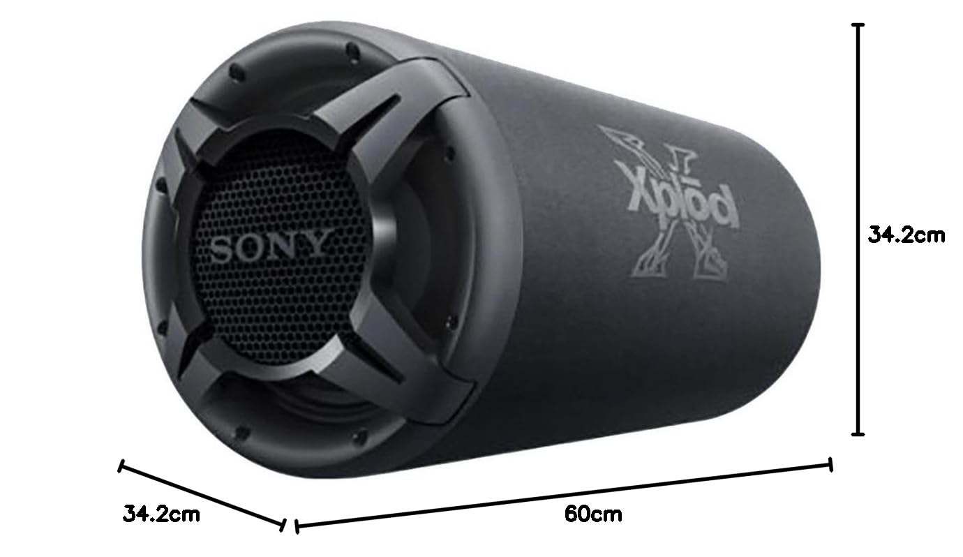 Sony Car Subwoofer Xs-Gtx122Lt 30 Cm (12 Inch) Tube Woofer (Black