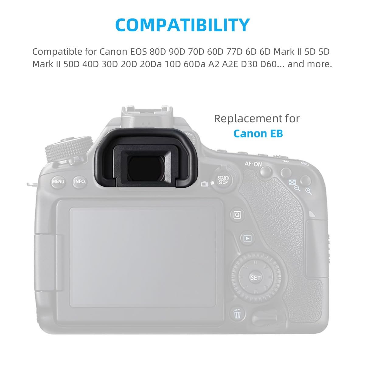 Amazon.com : 2 Pack Camera Eyecup Viewfinder Protector Eyepiece