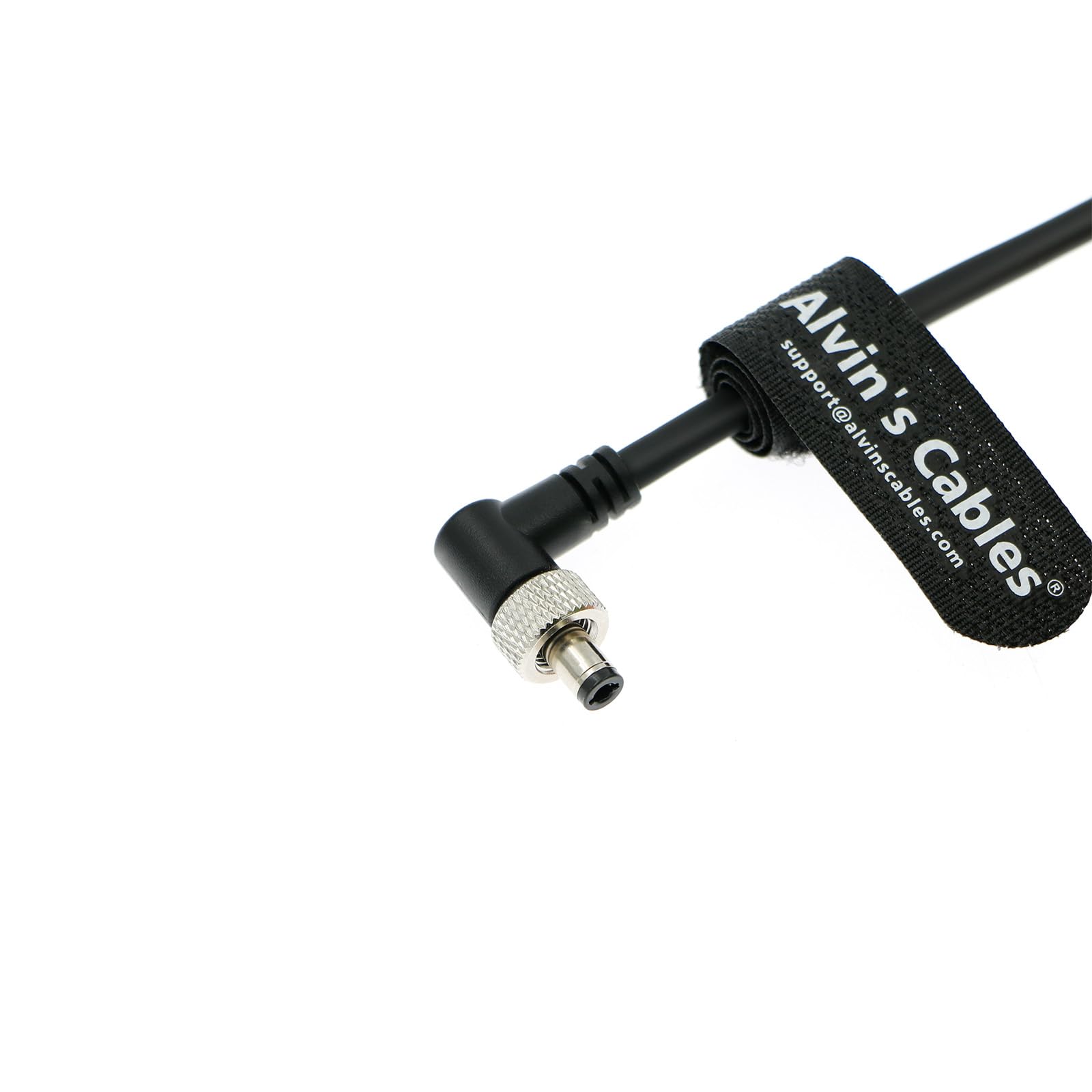 Câble Alvin's Verrouillage DC à D-Tap Enroulé Pour Atomos Ninja V, Shogun, PIX-E7 Et Hollyland Mars 400s