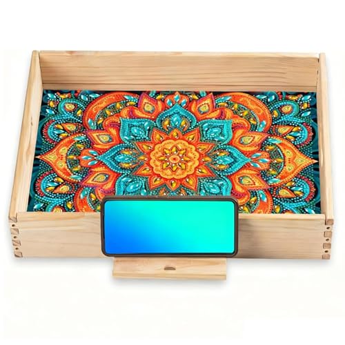 EWJRNSF Diamond Art Kit for Adults Wooden Tray with 50% Discount