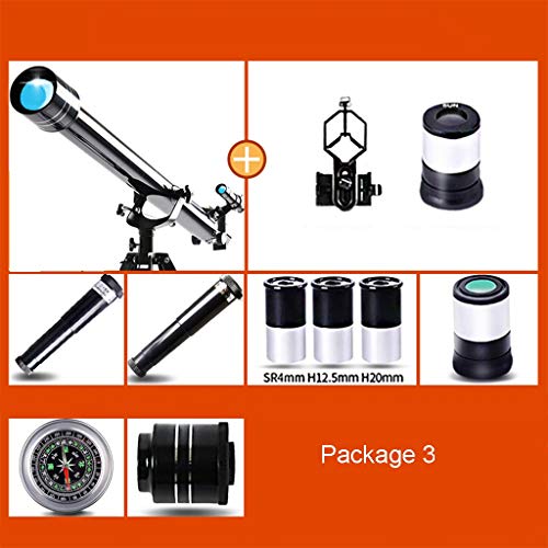Telescopio Astronómico Refractor 900mm con Trípode para Iniciantes miniatura 2