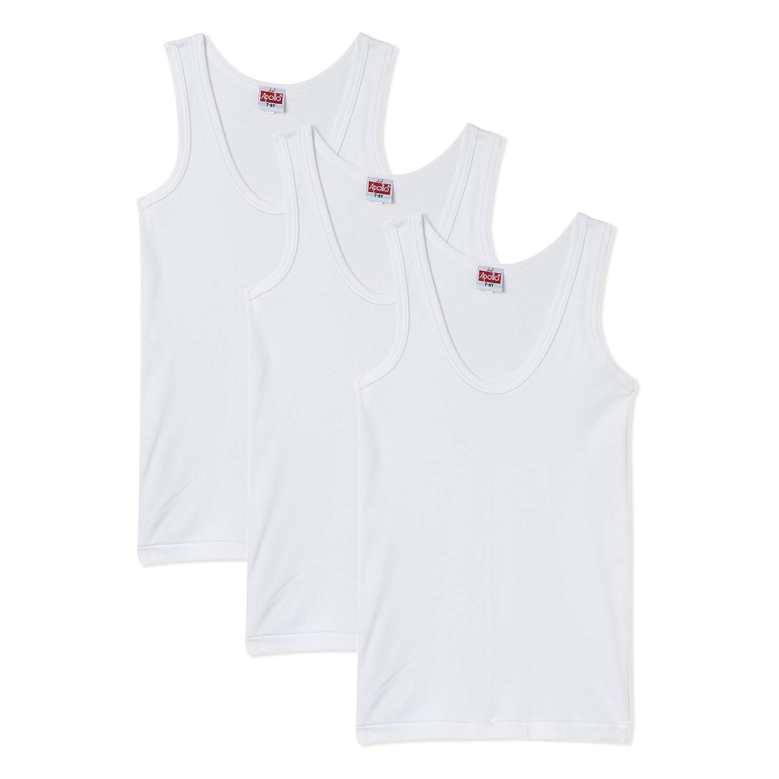 Sponsored Ad – Cotton Vest For Boys 3 Piece Pack (White, 15-16 Years)