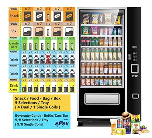 Generic EP-G654 Epex Beverage Large Combo Vending Machine thumb #1