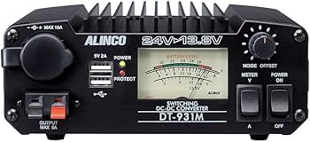 Amazon | ALINCO DT-931M 30A級スイッチング方式 DC-DC コンバーター Amazon | ALINCO DT-931M 30A級スイッチング方式 DC-DC コンバーター