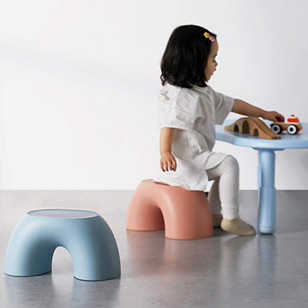 Sgabello per gradini in plastica per vasino per Bambini, Sgabello per gradini per Bambini, Semianelli Panchine Arcobaleno Sedia per Interni per la casa Poggiapiedi per Bambini