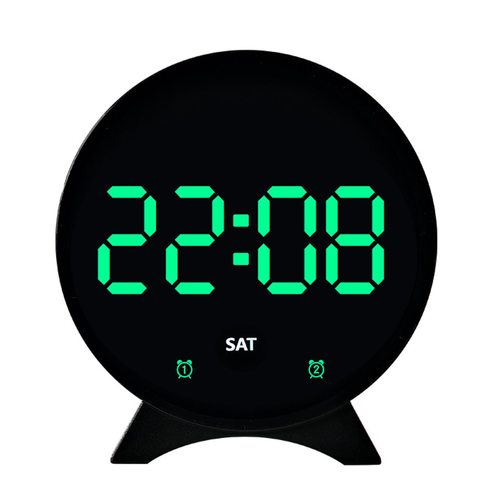Tfaoys G Multifunction Alarm Clock With Large Led Display Environmental Monitored Feature House Decors Customizable Alarm Tonin Clock