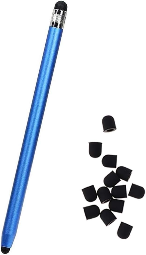 Gatuida 15pcs Replacement Stylus Tips Silicone Nib Cover for Touch Pencil Replacement Rubber Tips for Touch Screen Pens