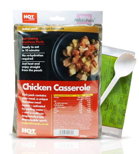 Pack of 6 Self Heating Meals Mixed Flavours for Camping - Image 4