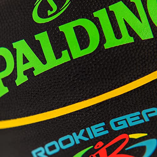 Spalding Rookie Gear® Black Youth Indoor-Outdoor Basketball 27.5" #TOP24