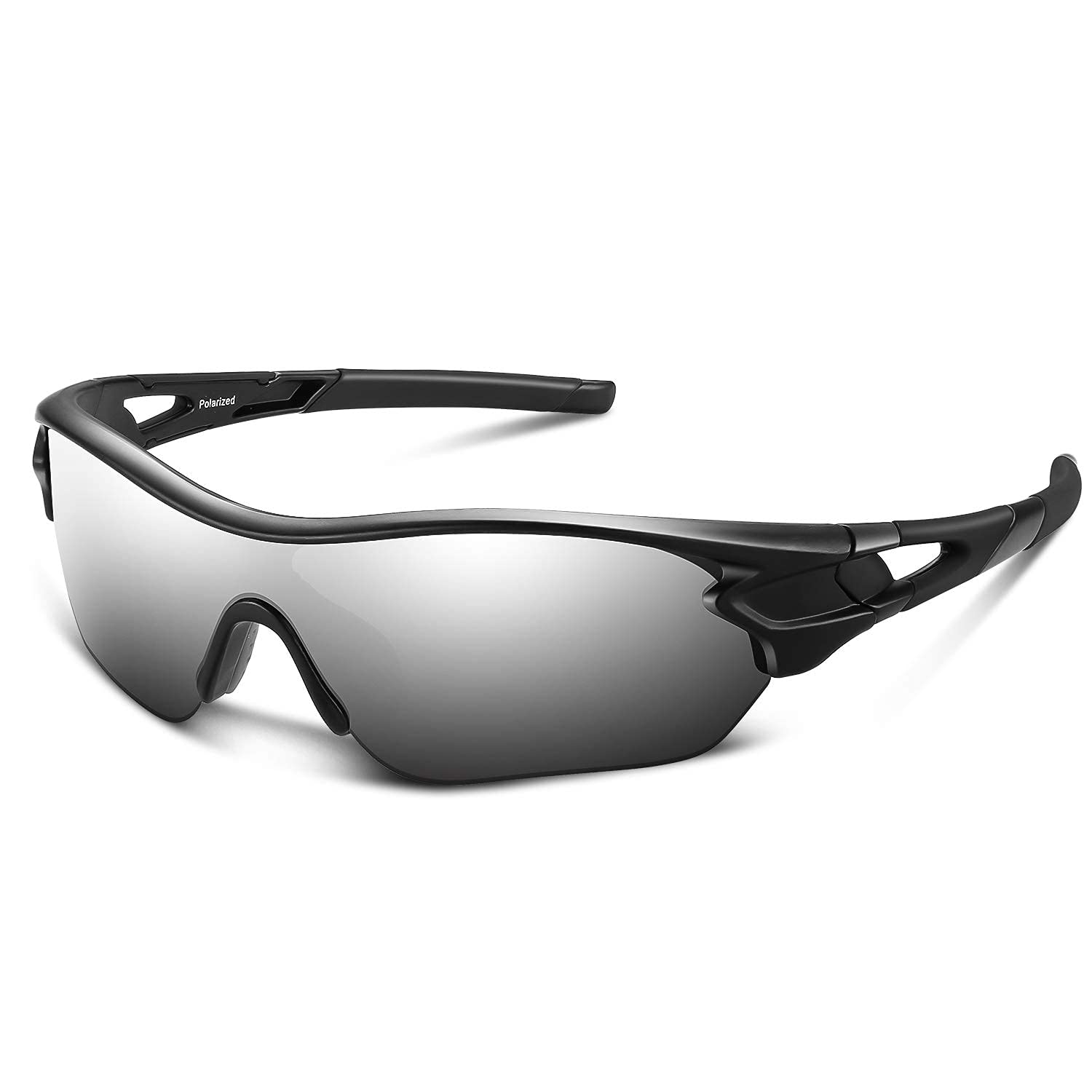 BEACOOL Gafas de Sol Polarizadas Gafas de Sol Deportivas Unisex Protección UV400 con Monturas Ligeras para Esquiando Ciclismo Carrera Surf Golf Conduciendo