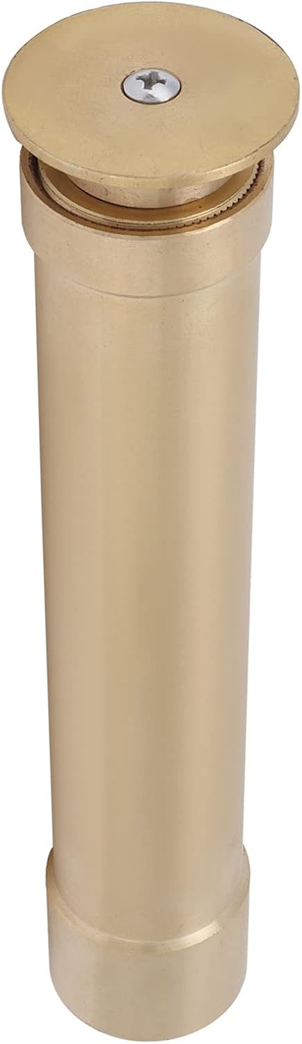 Brass Telescopic Mushroom Water Spray Pond Sprinkler Landscape Nozzle for Garden Pond Amusement Parks