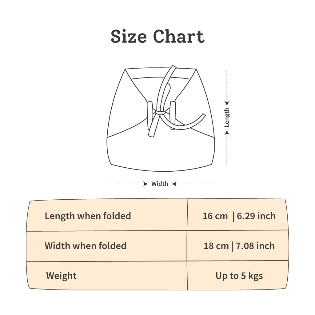 SuperBottoms BASIC Double Layered 100% Pure Cotton Langot for New Born 0-3 Months – Baby Gift Set for New Born – Pack of 6 – Fits Up To 5 kg - Image 5 thumbnail