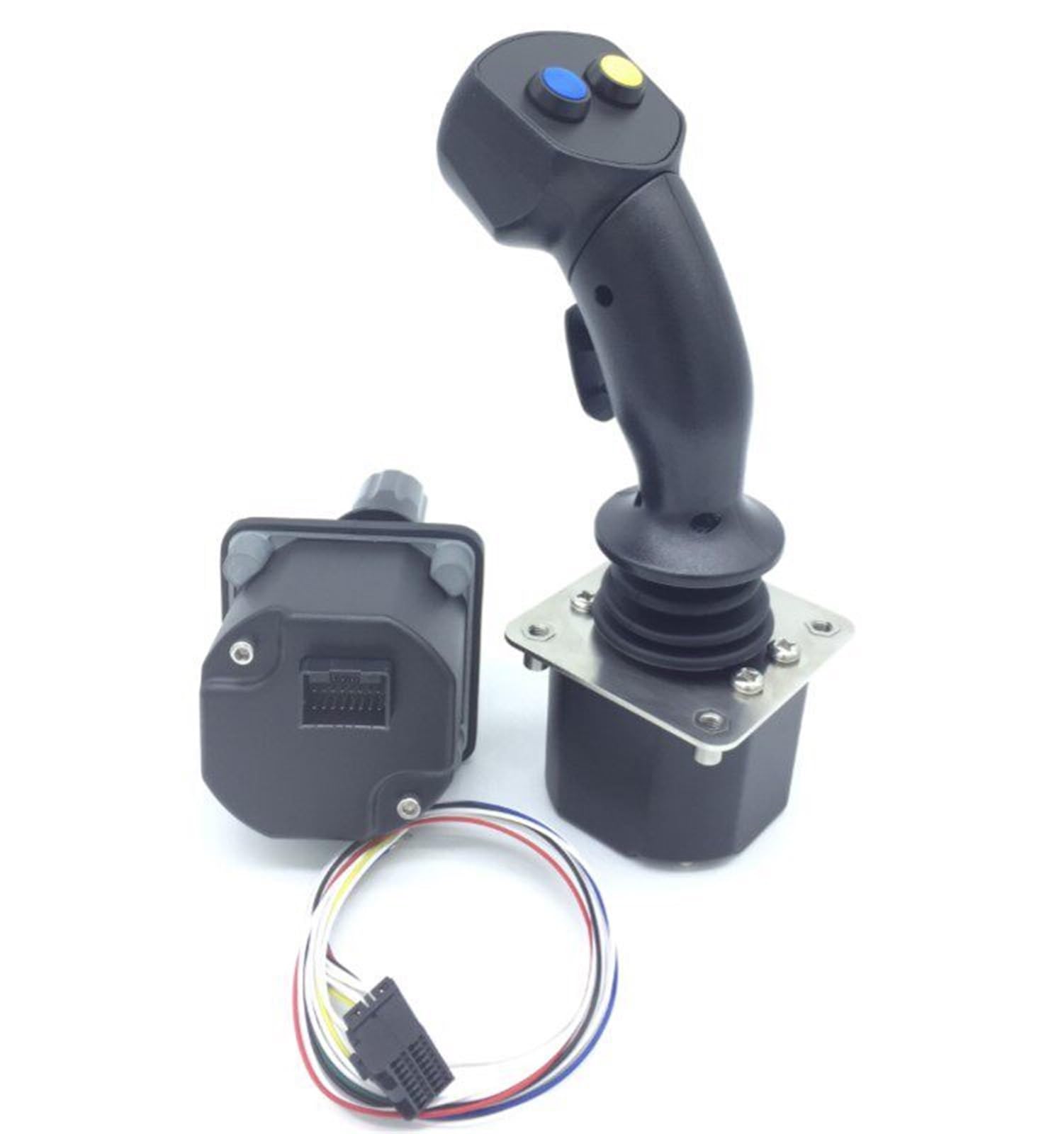 Joystick Joystick, Popychacz Z Oporem Pozycjonowania 61A2, Pojedyncza Oś, Uchwyt Kołyskowy Halla, Przemysłowy, Do Inteligentnego Jachtu Wycieczkowego dla domu(RS485,12V_RESISTANCE)
