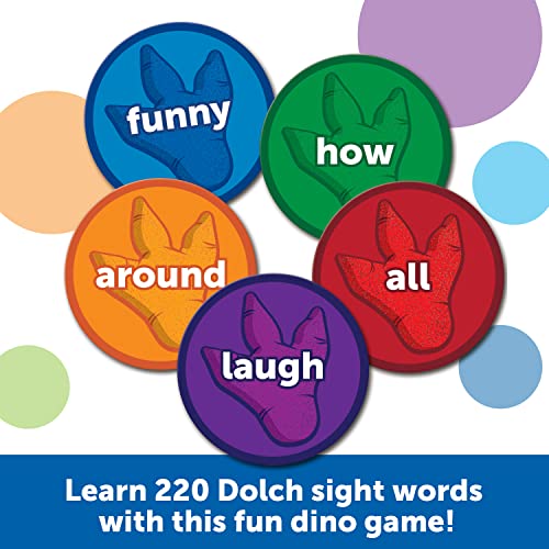 Sight Word Stomp!, Educational Indoor Games, Preschool Alphabet ,Toddler Brain Toys, Toddler Preschool Learning, 114 Pieces, Age 5+ #TOP1