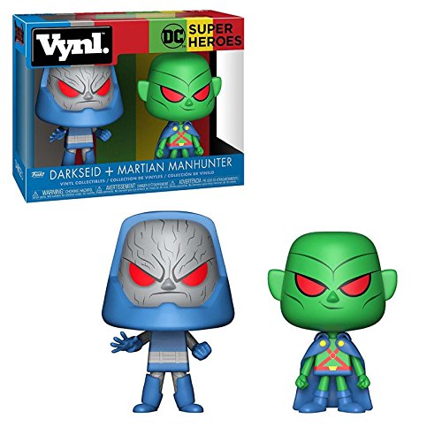 Funko Vynl: Dc Martian Manhunter And Darkseid Collectible Vinyl Figure #TOP3
