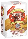 Shawnee Best Buttermilk Corn Meal Mix Bundle - 1 x 5 LB Bag of Shawnee Best Corn Meal Mix, Buttermilk Cornmeal, Shawnee Cornmeal, Bundled with JFS Recipe Card