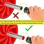 N1Fit Ab Roller Wheel - Sturdy Core Workout Equipment - Ab Muscle Toner for Men & Women - Image 5