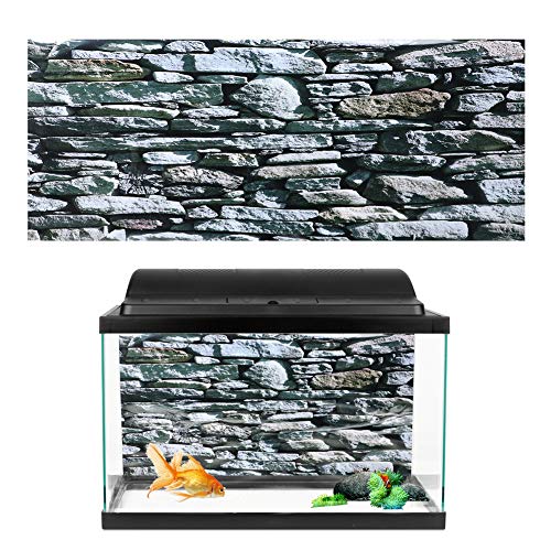 Onderwater Wereld Achtergrond Vissen Tank Achtergrond Decor Papier Vis Tank Poster Muur Decoraties Sticker voor Aquarium - Afbeelding 5